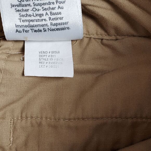 Eddie Bauer Mercer Fit Size 10 Khaki Flare Pants - Picture 6 of 6